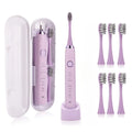 Electric Toothbrush Comes Brush Heads A Rechargeable Portable Electric Whitening Toothbrush with Holder and Travel Case