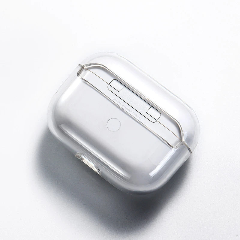 PC Earphone Cases For Airpods 4/Airpods 3 Case Headphones Protective transparent Case  Airpods Pro 2 Airpods Covers 1-2PCS