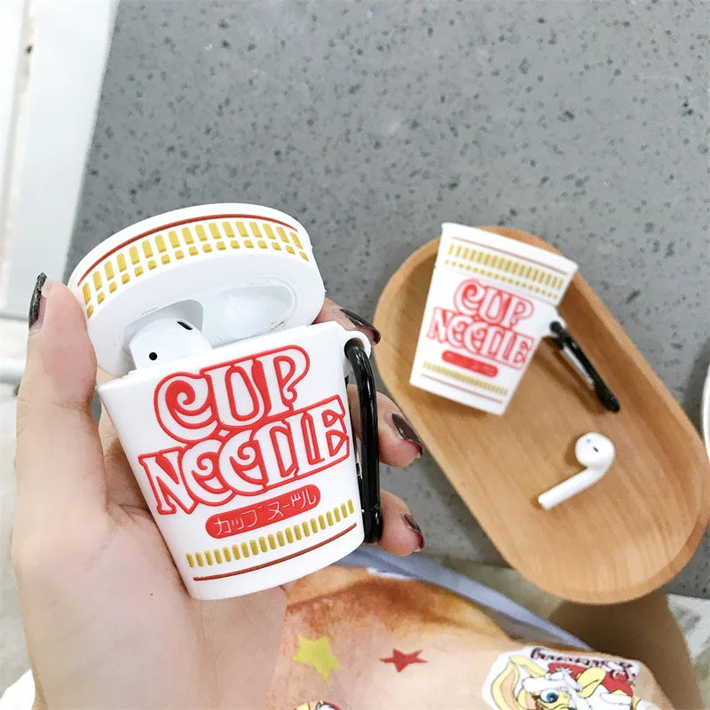for AirPods Pro 3 Case Cartoon Ice Cream Snacks Earphone Cover for AirPods 4 Case Wireless Earbuds Cover for AirPods Pro 2 Case