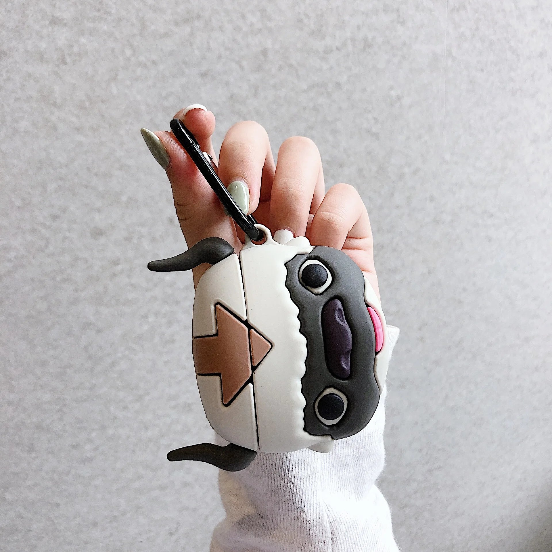 Headphone Case For Airpods 4 case  2 1 2Pro pro3 case Shell Cute Cartoon Popular Caw Design Silicone Ear Buds case with Hook